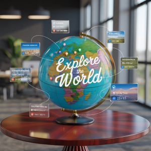 Interactive Travel Map Templates